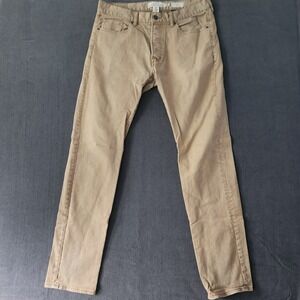 H&M Jeans Men's Size 34x32 Slim Fit Tan Pants L.O.G.G.